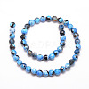 Natural Fire Crackle Agate Bead Strands X-G-K166-06F-8mm-02-2