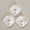 Natural Quartz Crystal Pendants GG-CBA4625-04G-04-1