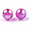 Transparent Plastic Beads OACR-S026-8mm-12-2