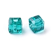 Electroplate Glass Beads X-EGLA-L007-M01-2