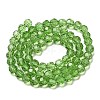Transparent Glass Beads EGLA-A035-T8mm-D11-3
