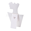 Cardboard Covered with Velvet Necklace & Earring Display Stands LS-ODIS-Q041-04A-02-2