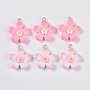 Opaque Resin Pendants RESI-H162-07P-01-1