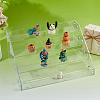 Transparent Acrylic 4 Layers Nail Polish Display Rack ODIS-FH00001-22-5