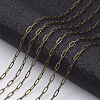 Brass Paperclip Chains CHC-S008-001D-AB-3