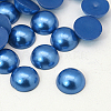 Half Round Domed Imitated Pearl Acrylic Cabochons OACR-H001-10M-1
