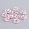 Faceted Glass European Beads LS-GPDL-E004-01B-2