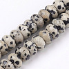 Natural Dalmatian Jasper Beads Strands LS-G-O162-02-5x8mm-1