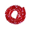 Electroplate Glass Beads Strands EGLA-A044-T6mm-L01-3