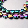 Electroplate Non-magnetic Synthetic Hematite Bead Strands X-G-F300-22B-02-1