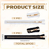 2Pcs 2 Colors Nylon Garment Accessories FIND-LP0006-53-2