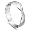 SHEGRACE Rhodium Plated 925 Sterling Silver Rings JR732A-01-1