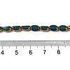 Electroplate Glass Beads Strands EGLA-P061-02A-09-4