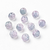Glass Round Beads GLAA-XCP0007-02-1