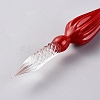 Handmade Glass Dip Pen AJEW-WH0121-43B-2