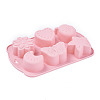 Food Grade Silicone Molds X-DIY-L025-021-3
