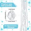 10 Strands Imitate Austrian Crystal Bicone Glass Beads Strands GLAA-HY0001-37A-2