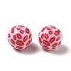 Printed Opaque Acrylic Beads AC-CBA6329-01B-01-1