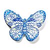 Printed Opaque Acrylic Beads MACR-R004-02A-1