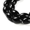 Natural Black Onyx Agate Beads Strands G-NH0019-C05-13-4