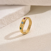 Heart Brass Micro Pave Cubic Zirconia Finger Rings for Women MC1356-7-1