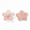 Frosted Acrylic Bead Caps MACR-S371-08A-763-2
