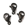 Ion Plating(IP) 304 Stainless Steel Lobster Claw Clasps STAS-AB15-B-1