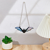 Acrylic Bat Hanging Suncatchers HJEW-WH0042-148B-4
