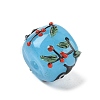 Handmade Lampwork Bumpy Beads LAMP-M025-01C-2