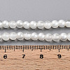 Baking Paint Transparent Glass Beads X1-DGLA-N011-4mm-01-4