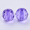 Transparent Acrylic Beads TACR-Q257-6mm-V50-2