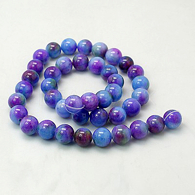 Jade Beads Strands G-D264-6mm-XH13-1
