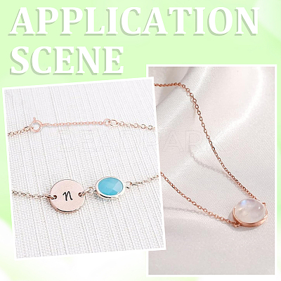 9Pcs 3 Style 925 Sterling Silver Cable Chain Extender FIND-BBC0003-31-1