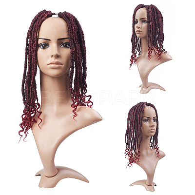 Curly Faux Locs Crochet Hair LS-OHAR-G005-12A-1