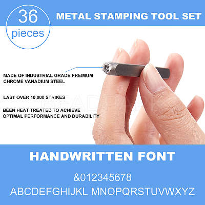 Steel Stamps AJEW-WH0143-28C-1