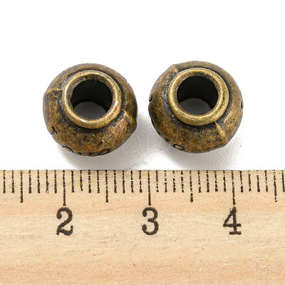 Alloy European Beads FIND-G064-29AB-1