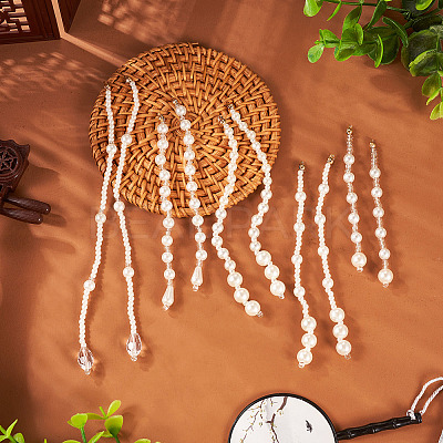 Glass Pearl Beaded Pendant FIND-TA0004-68B-1