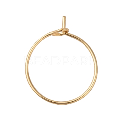 316 Surgical Stainless Steel Wine Glass Charms Rings STAS-L214-01E-G-1