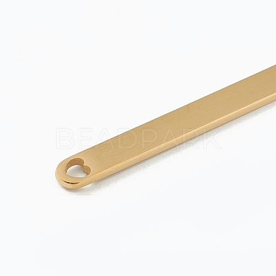 Ion Plating(IP) Stainless Steel Bangle Blanks X-DIY-H134-04G-1