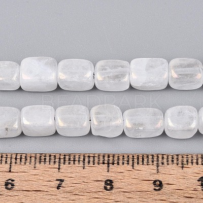 Electroplate Natural Quartz Crystal Beads Strands G-T144-32-1