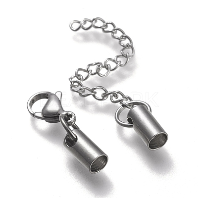 Tarnish Resistant 304 Stainless Steel Curb Chain Extender STAS-K195-29P-04-1