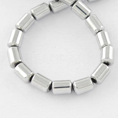 Non-magnetic Synthetic Hematite Beads Strands X-G-Q888-5x4mm-7-1