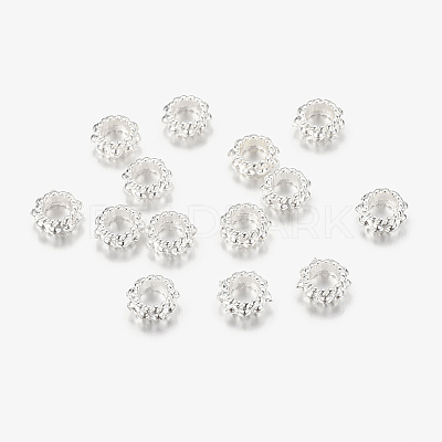 Tibetan Style Alloy Spacer Beads K0940021-1