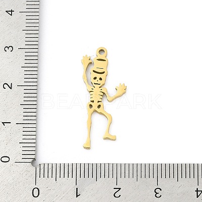 304 Stainless Steel Pendants STAS-U041-02B-G-1