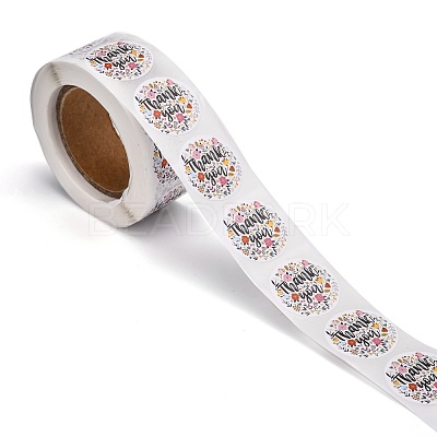 1 Inch Thank You Stickers DIY-G013-A14-1