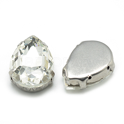 Sew on Rhinestone LS-RGLA-T035-7x10mm-01-1