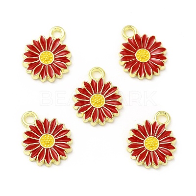 Alloy Enamel Charms FIND-H035-01E-LG-1