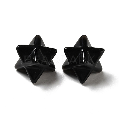 Natural Obsidian Beads G-A206-01B-19-1