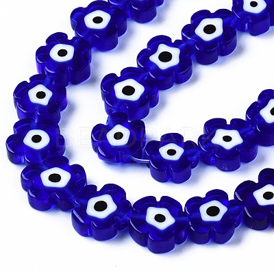 Handmade Lampwork Beads Strands LAMP-N023-002B-02-1