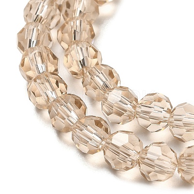 Transparent Glass Beads EGLA-A035-T4mm-D22-1